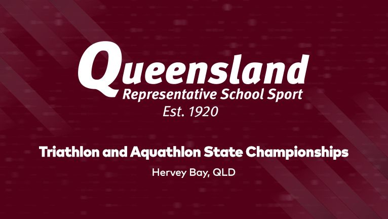 2026 QRSS Aquathlon and Triathlon State Championships ACTION