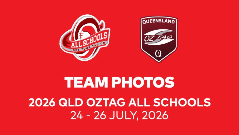 QLD Oztag All Schools 2026 - Team Photos