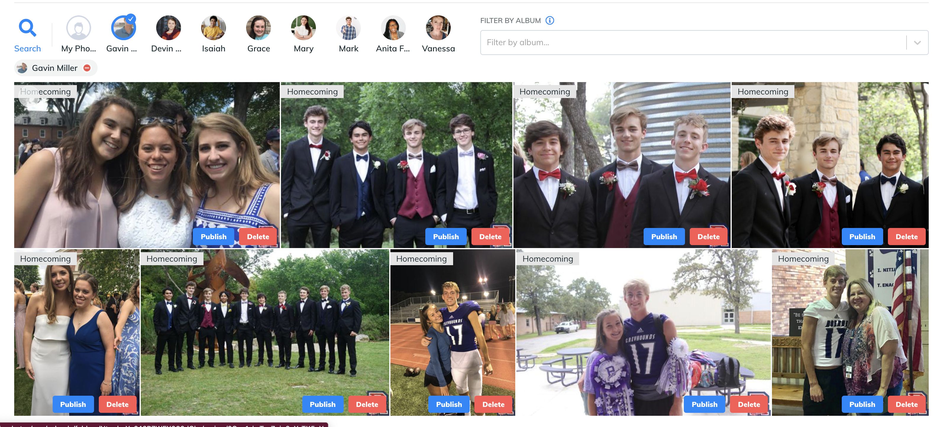 Church multi album test