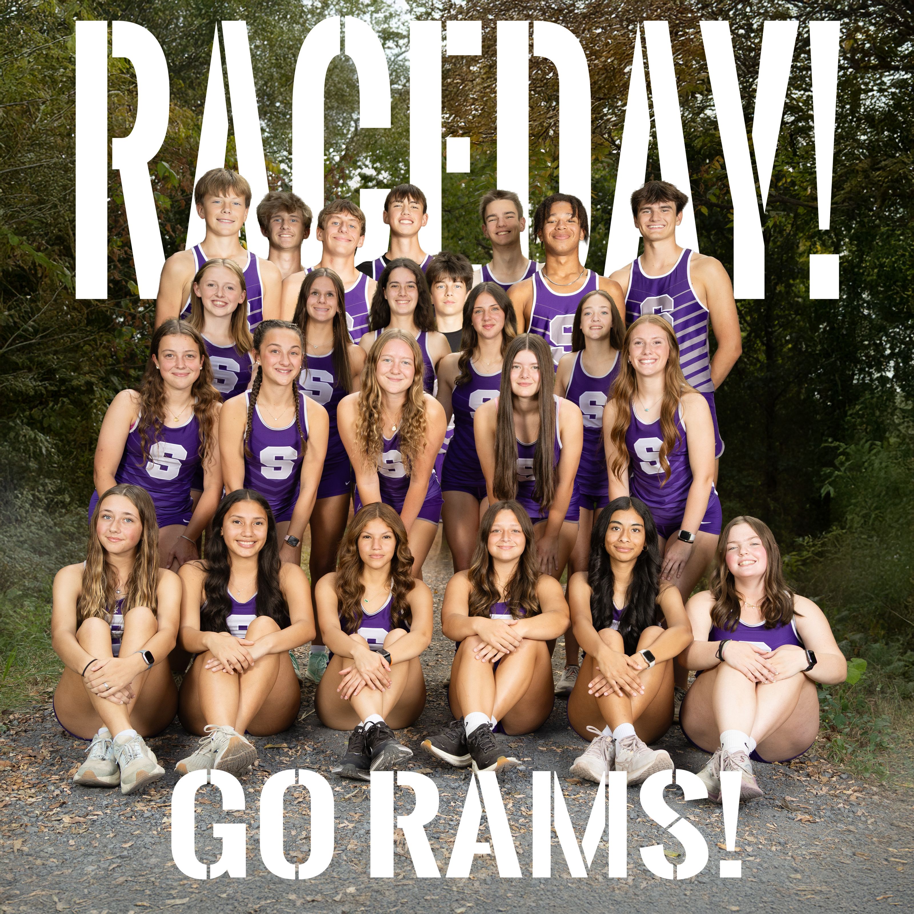 2025 SHS Cross Country Team Photo Shoot