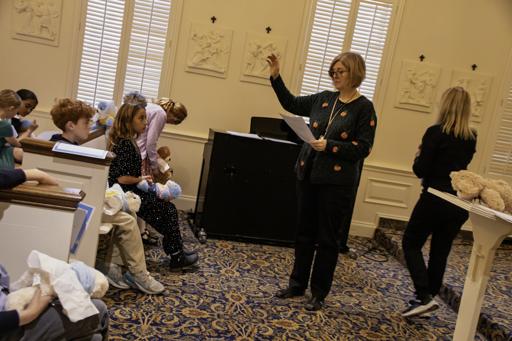 Prayer Bear Baptism Ceremony