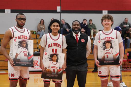 Boys Basketball Senior Day