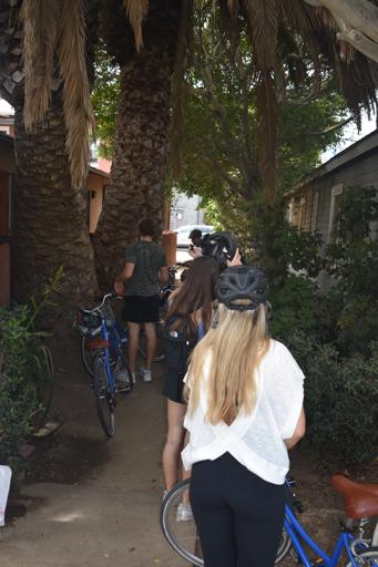 Day 2 - bike tour, beach, pier