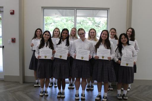 Honor Society Inductions
