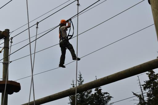 Day 4 - Ropes Course in Seward