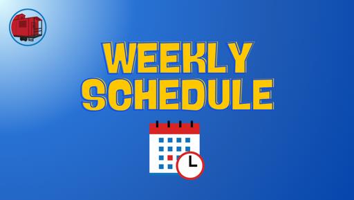 Weekly Schedule