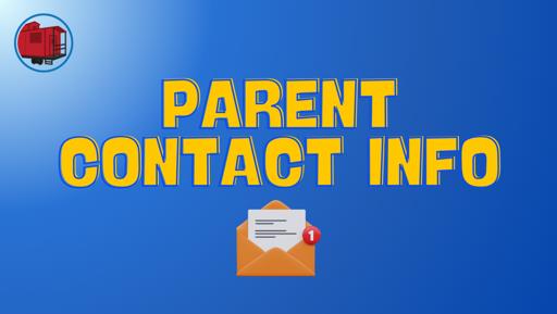 Classroom Parent Contact Info