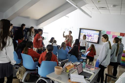 US Latin Students Visit LS