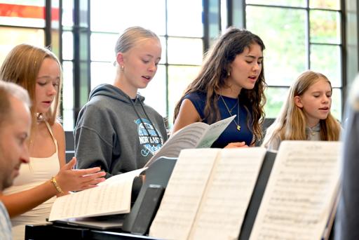 US Concert Choir Rehearsal 2025