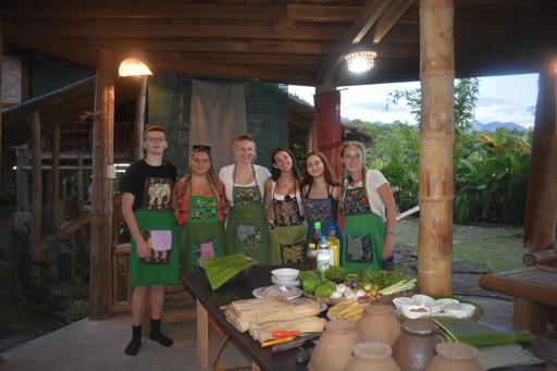 July 8 Laos cooking and bamboo