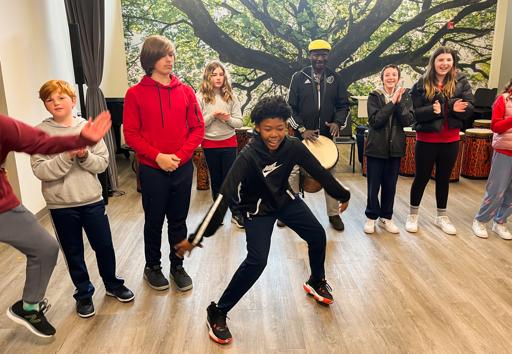 Magatte and Malik Sow African Drummer Visit