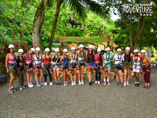 Day 9: Jungle Zip-Lining and arrival in SJO