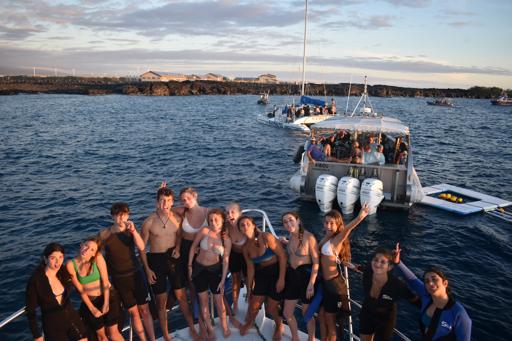 Day 13 - July 23rd - Manta Ray Sunset Swim 