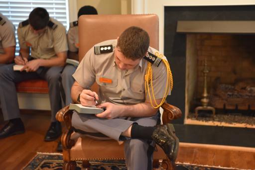 Senior Bible Signing Tradition