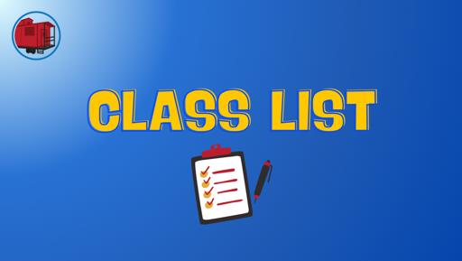 Class List