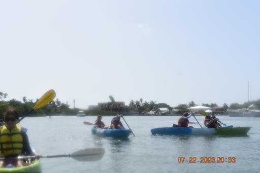 Day 6 - Kayaking/Key West - July 23