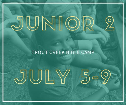 Junior 2 (July 5-9)
