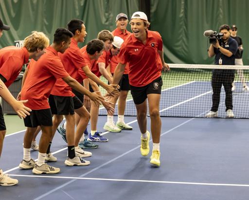 Boys Tennis Team State Championship vs. Kent 2025