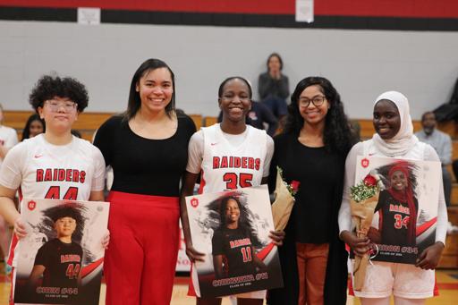 Girls Basketball Senior Night