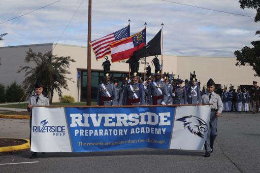 Veterans Day parade in Dahlonega