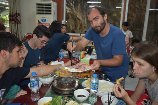 July 18 - Nihn Bihn by boat