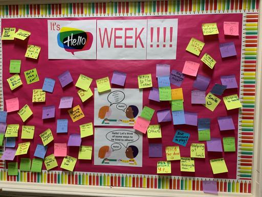 Hello Week (LS -Sept 13-17, 2021)