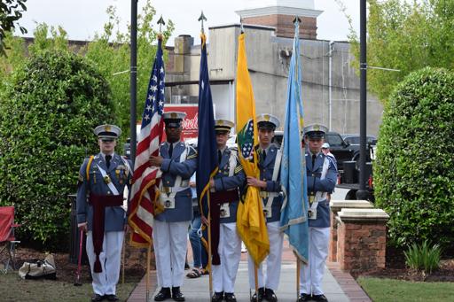 “Hats Off to Mothers” Color Guard