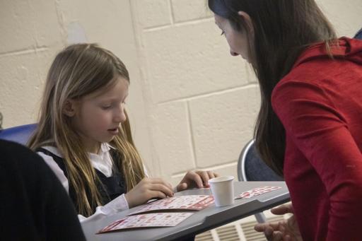 Grade 1 Valentine's Day Bingo