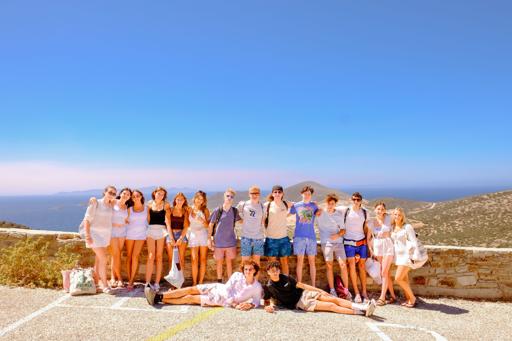 Day 5 - Day trip to Antiparos! Cave, Paralia Psaraliki, 4th of July Celebration!