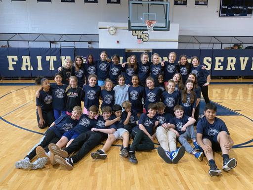 Grade 6-Faculty Volleyball Game
