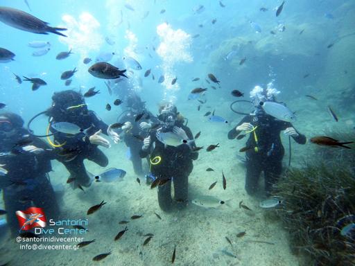 Day 9 - Scuba Diving & Boat Ride in Santorini