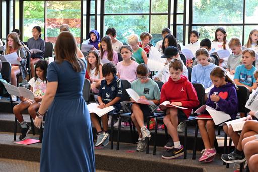 Lower School Choir Rehearsal 09092025
