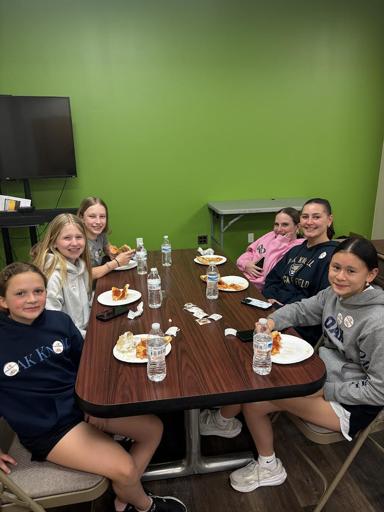 Grades 7/8 Father-Daughter Community Service at the Food Bank