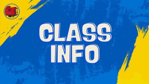 Classroom Information