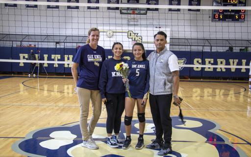 Volleyball Senior Day