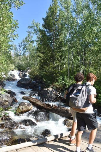 Day 2- July 11- Taggart Lake Hike in the Tetons & Snow Mountain Adventure Park