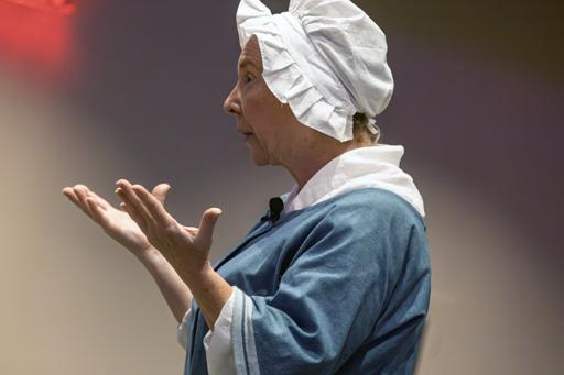 Abigail Adams/Betsy Ross Reenactment