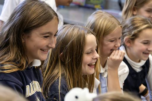 Visit from Seeing Eye, Morristown (includes some grade 2 students)