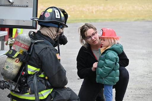 ECE Firetruck Visit