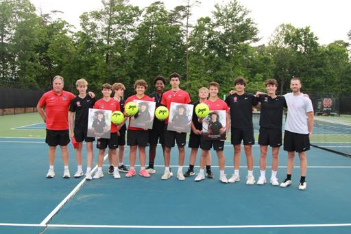 Boys Tennis Senior Day