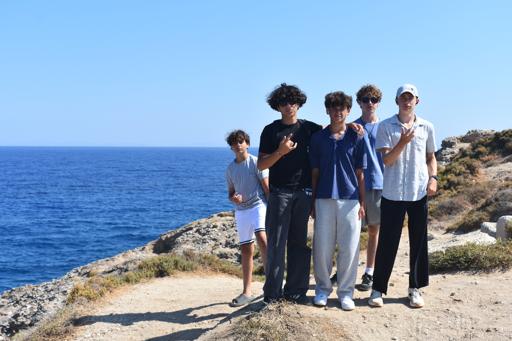 Day 9: Portara, Arrive in Santorini & Pool Day